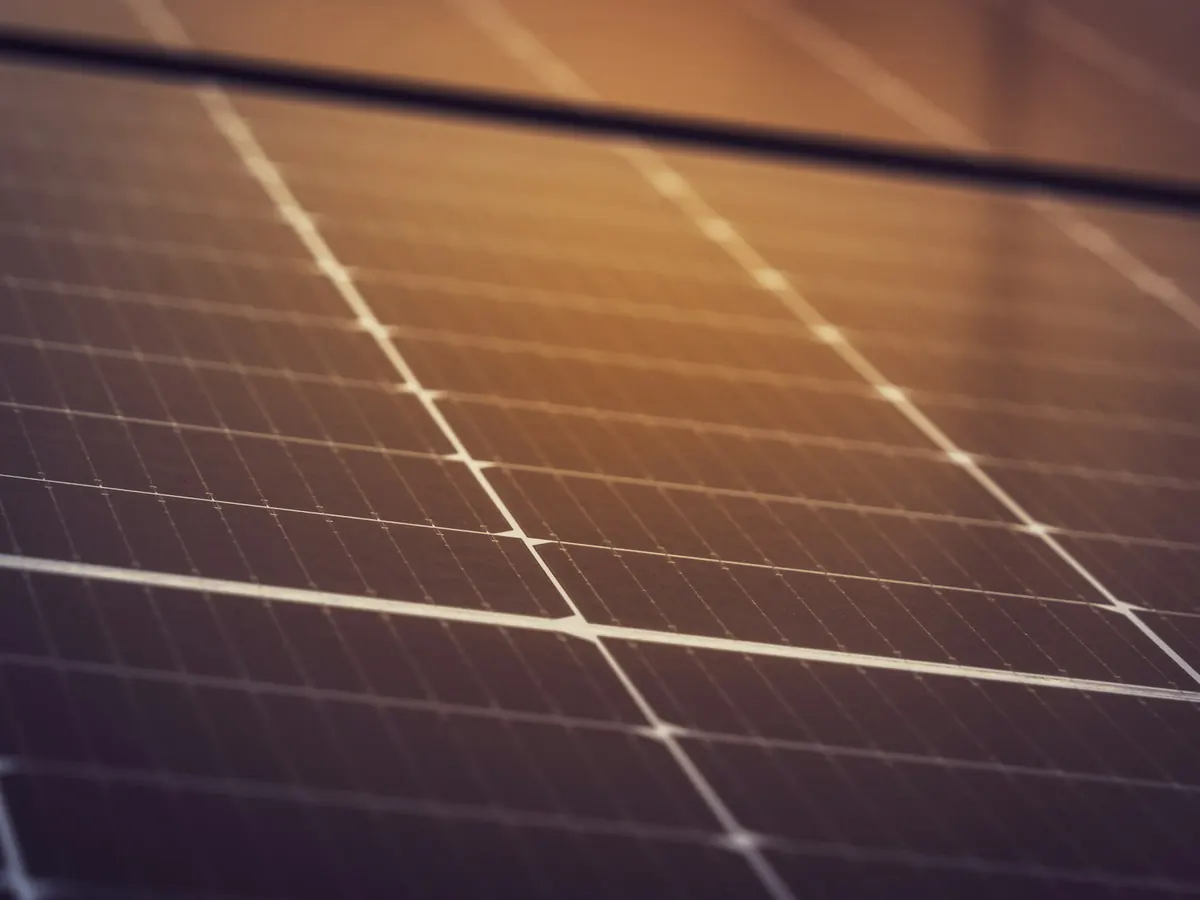 Panneaux solaires monocristallins